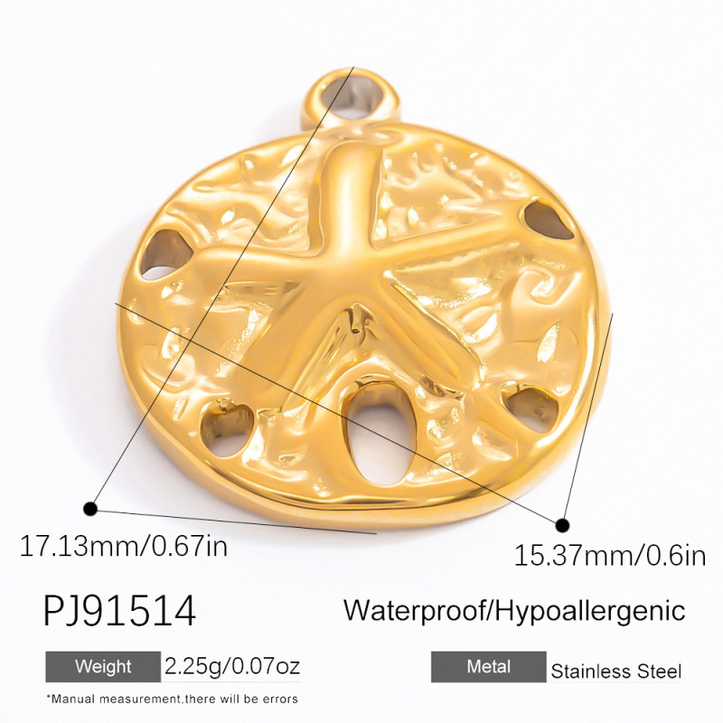 越境ステンレスDIYアクセサリー18k金ブレスレットins風個性海洋風保色ネックレスアクセサリー女|undefined
