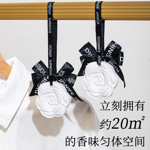 Wardrobe window deodorizing aromatherapy diffuser stone fragrance hanging piece car-mounted gypsum aromatherapy fragrance hanging piece solid aromatherapy