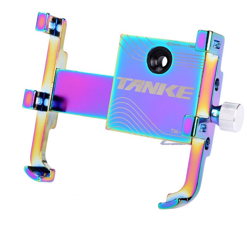 TANKE Carbon Bike Phone Holder: 360° Rotating, Vibrant Design Aluminum Alloy Bracket for Mountain and Road Bikes