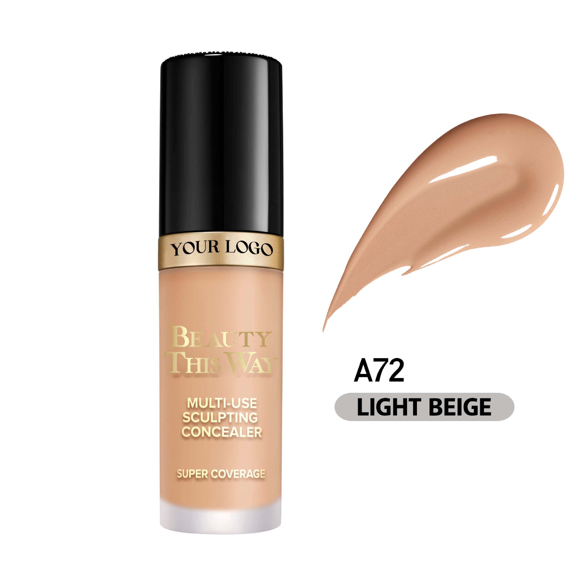 Base de Maquillaje Correctora Líquida Aclarador Hidratante Efecto Mate