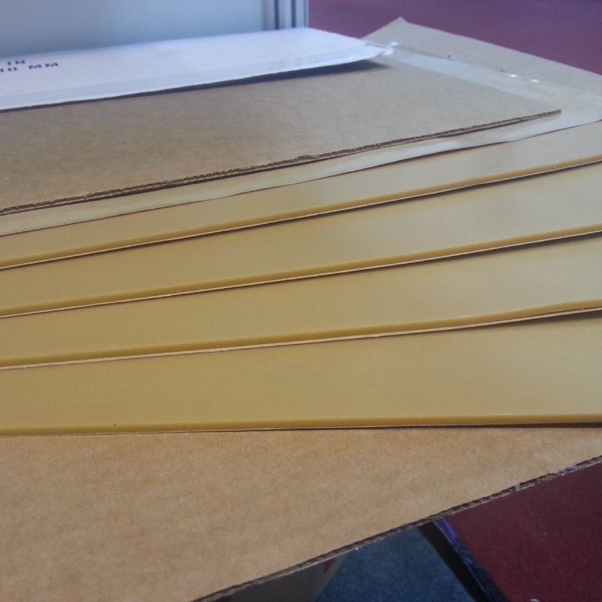 蜡片密封材料玻璃钢双面光模具用2.0mm厚模具增厚成型材料8片/盒