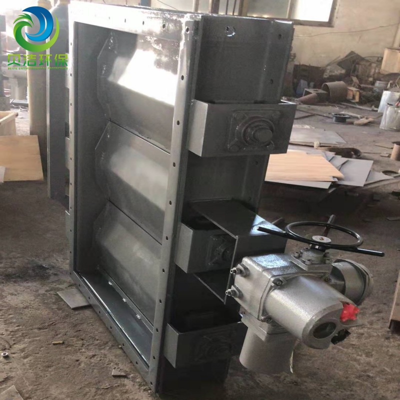 厂家供应矩形挡板门三轴挡板阀四轴挡板阀多轴挡板阀无卡涩