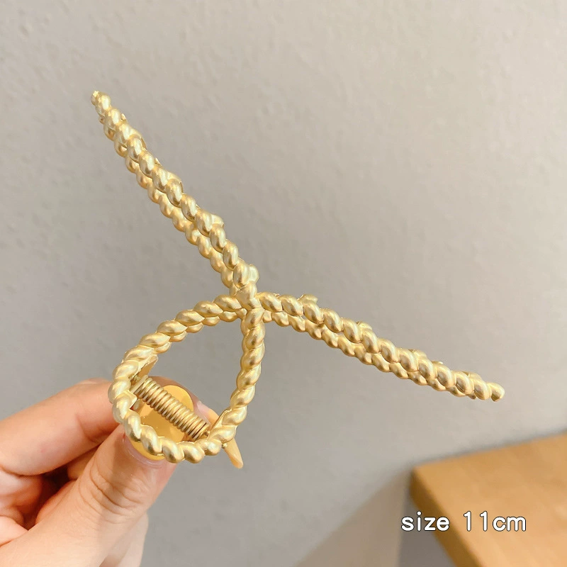 Аcrylic Crab Hair Clip, французский стиль зажим для волос, assorted colors, размеры 4–15 см