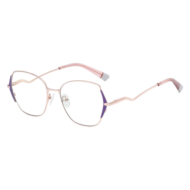 Gafas de moda de comercio exterior marco gafas lisas de moda de mujer JS8629 celebridad de Internet ins estilo miopía gafas de luz anti-azul