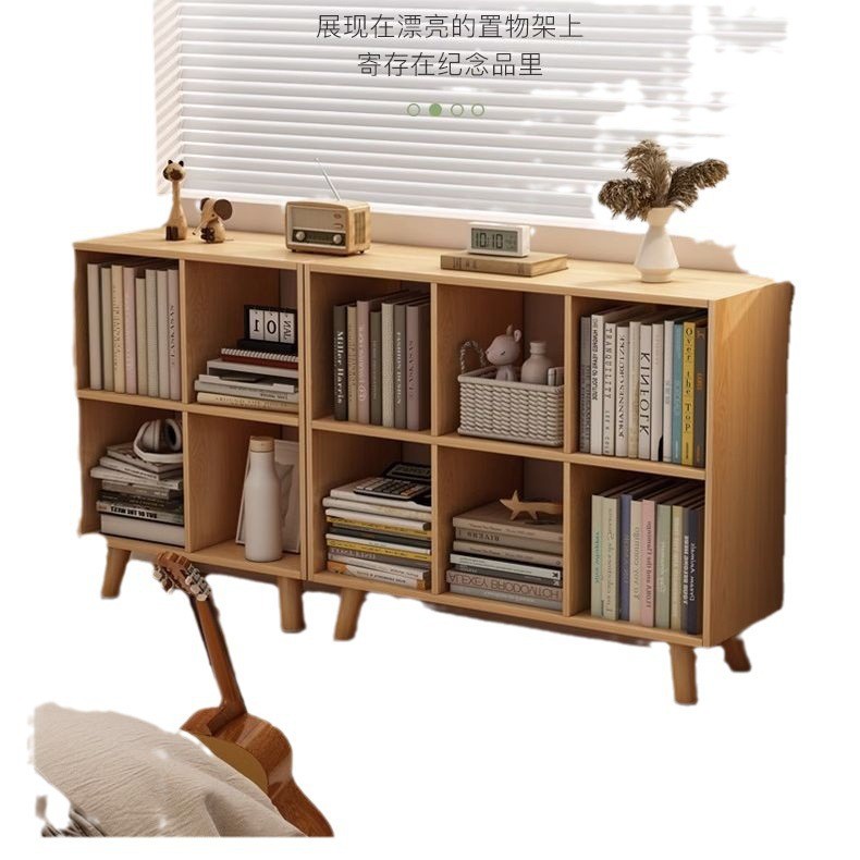 Estantes de madera sólida estante de estantes de est