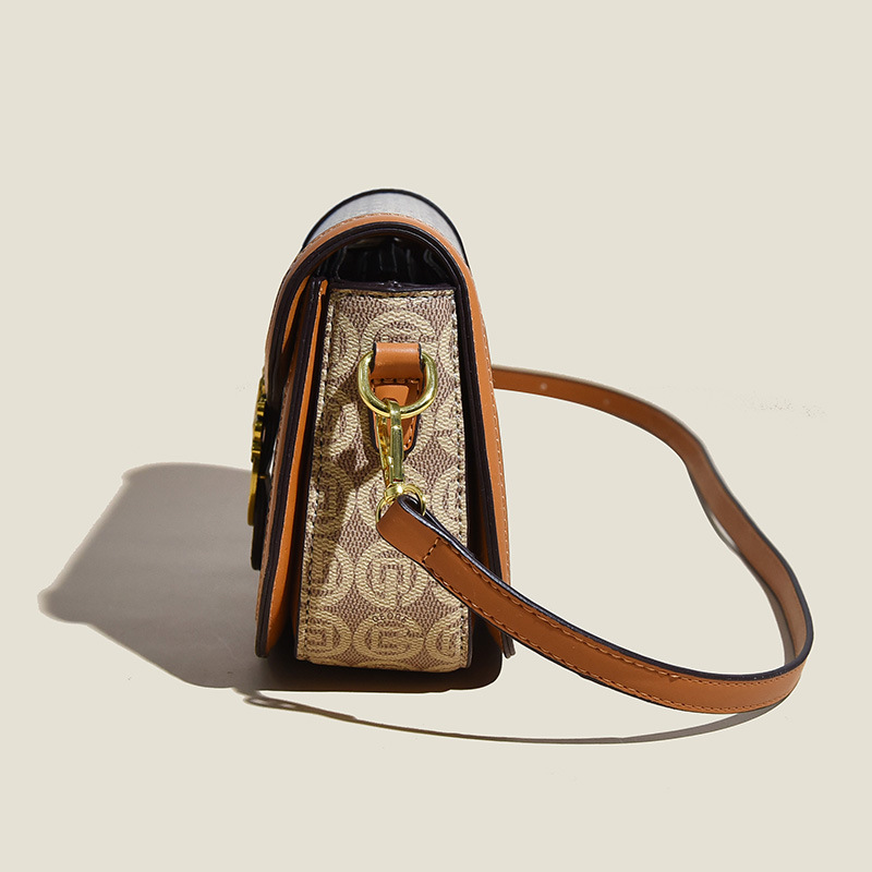 2023 Herbst Neue Live-Übertragung Beliebte Trendy Retro High-Level Umhängetasche Koreanische Satteltasche Unterarm Damentasche_voghion.com