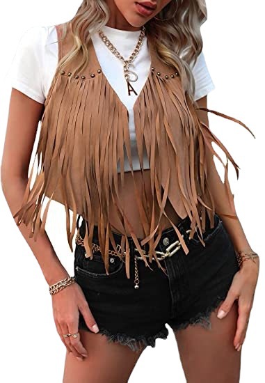 Nuevo. Transfronteriza europea y americana. Amazonas. Borla chaleco femenino Estación Europea. Adelgazamiento Delgado chaleco sin mangas de la moda femenina