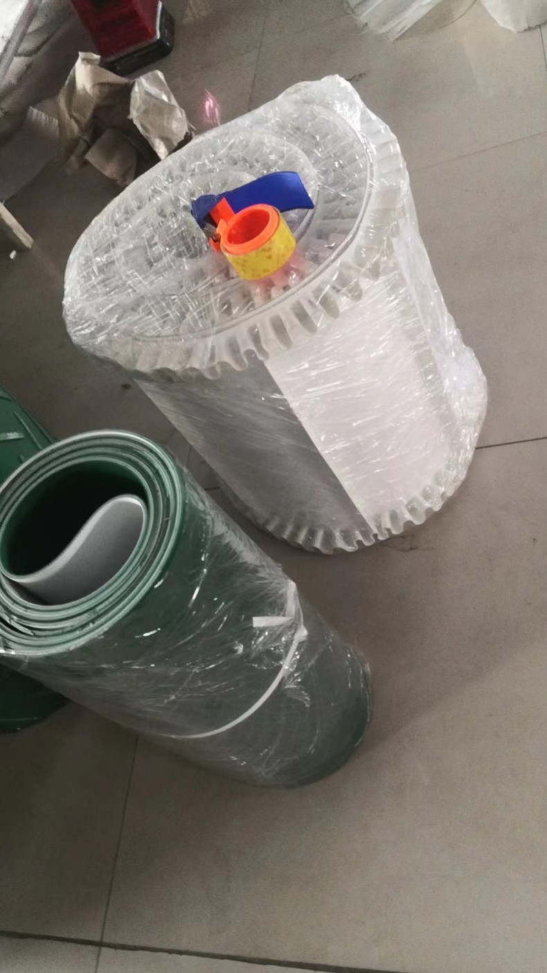 PU输送带 轻型PVC 农业机械配套裙边带 裙边输送带