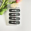 BB clip back head hair clip side clip clip small high-end headdress Korean high-quality high-end headdress water drop clip