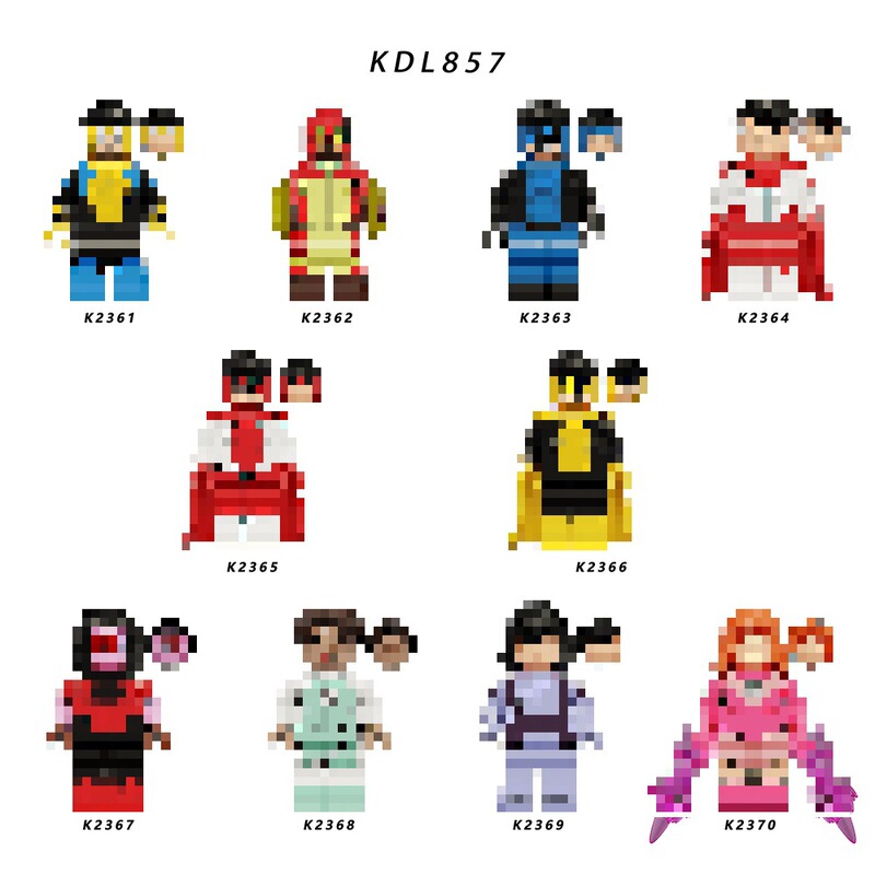 Foreign Trade Goods Kdl857 Tv and Movie Series Educational Assembly Building Block Toys in Bags Foreign Trade Goods Kdl857 Tv and Movie Series Educational Assembly Building Block Toys in Bags