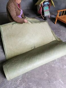 5H6S批发老式枕席天然头层青竹席竹篾席竹丝席儿时竹席手工青篾席-阿里巴巴