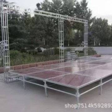 Escenario plegable, etapa de bodas, etapa de espectáculo de jardín de infantes, fábrica directa