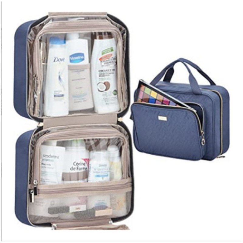 Inventario de artículos de higiene de moda maquillaje bolsa bolsa