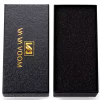 VA VOOM фирменная коробка для часов жесткая коробка прямоугольный узор из крокодила Бронзовый логотип трансграничная эксклюзивная коробка для часов
