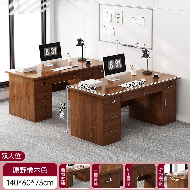 Mesa de computadora mesa de escritorio mesa de oficina silla combinación mesa de jefe mesa de oficina