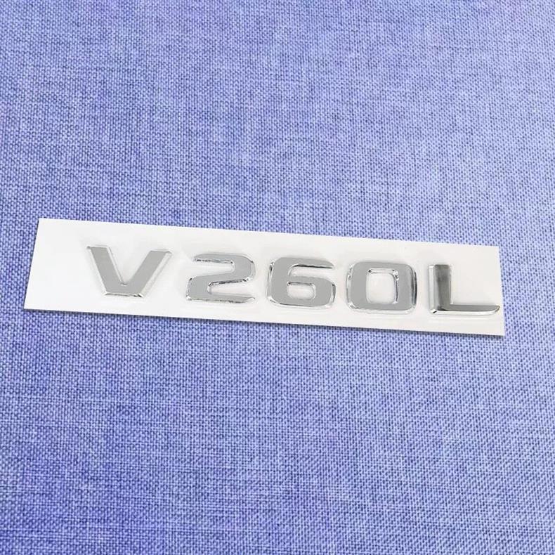 Suitable for Mercedes-Benz Vito V260, modified with Maybach hood emblem, rear emblem, VS680 lettering, and MAYBACH side emblem