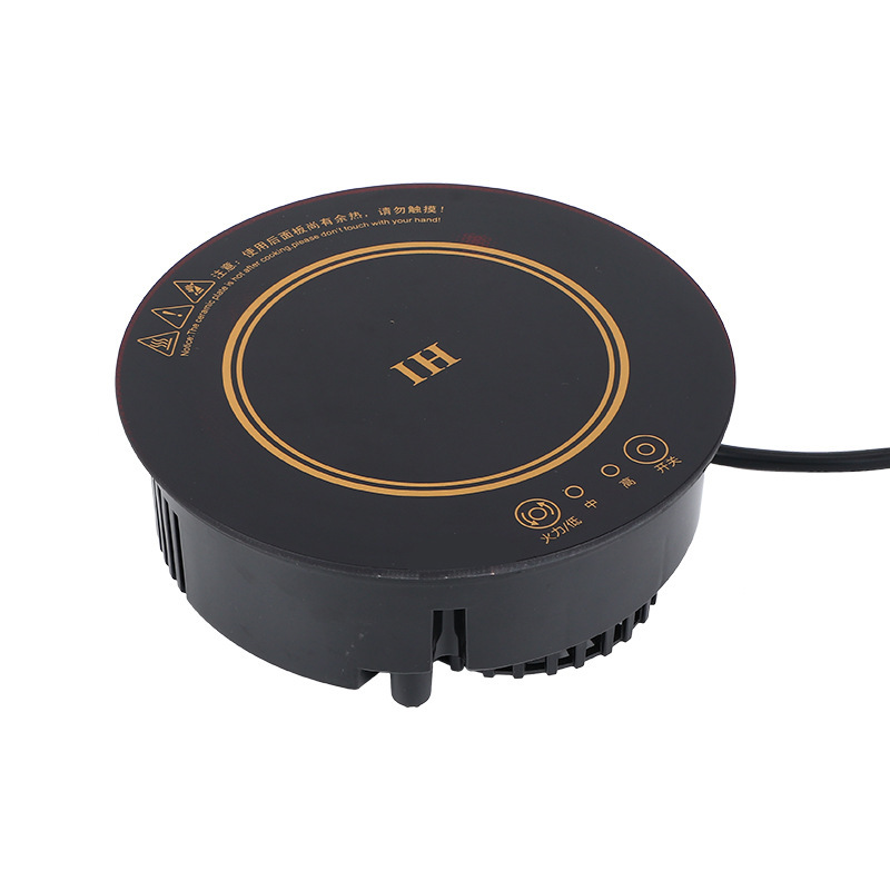horno electromagnético especial para tienda de hot pot una sola persona pequeña caldera de calor de una persona horno de batería comercial redondo incrustado para restaurante