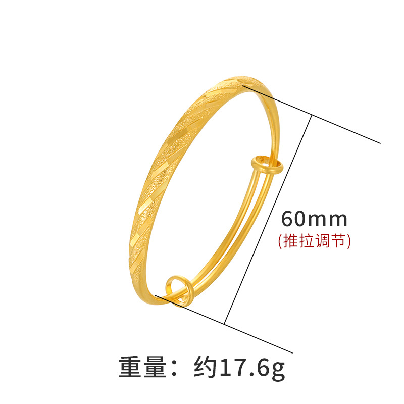 Cielo estrellado Push-Pull arena oro Push-Pull pulsera lluvia de meteoros pulsera de las mujeres fábrica brillante al por mayor joyería de estilo chino