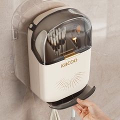筷子收纳盒厨房筷子筒置物架墙上壁挂式家用沥水勺子桶筷笼篓
