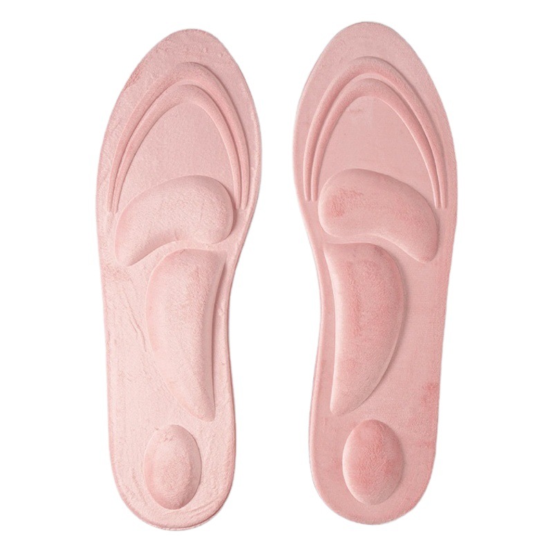 Invierno Polar-forrado cálido plantilla desodorante sudor-absorbente cálido espesado algodón plantilla hombres y mujeres deportes absorción de choque calefacción plantilla