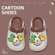 2025 New Summer Children's Slippers Cartoon Cute Breathable Small Dinosaur Hole Beach Baby Sandals DIY