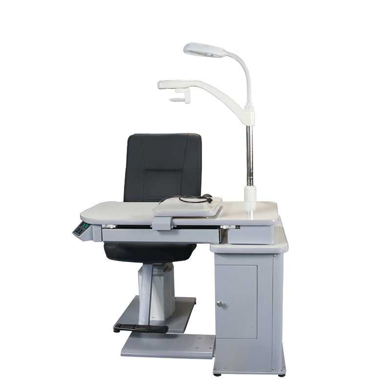 CS-660 de equipos de Optometría Weizhen optometría integral mesa de combinación equipo de tienda óptica equipo de Optometría de computadora mesa de combinación