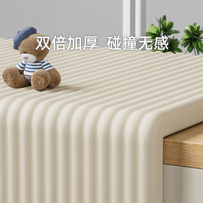 Anti-collision Strip Thickened Wall Corner Protection Strip Edge Cushion Children's Windowsill Bedside Soft Bag Anti-collision Head Sponge Wall Sticker Corner Protection