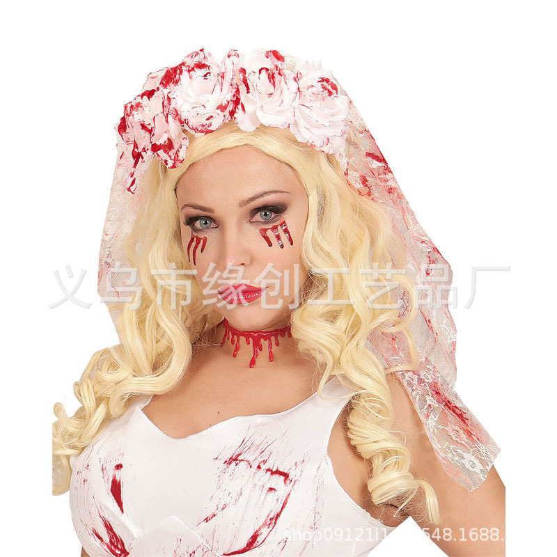 Halloween clothing adult horror zombie ghost ghost bride zombie…