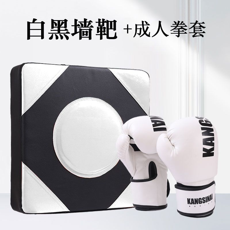 Home Wall-Mounted Boxing Indoor Fitness Equipment for Children and Adults, Punching Bag for Venting, No-Drill Wall Target