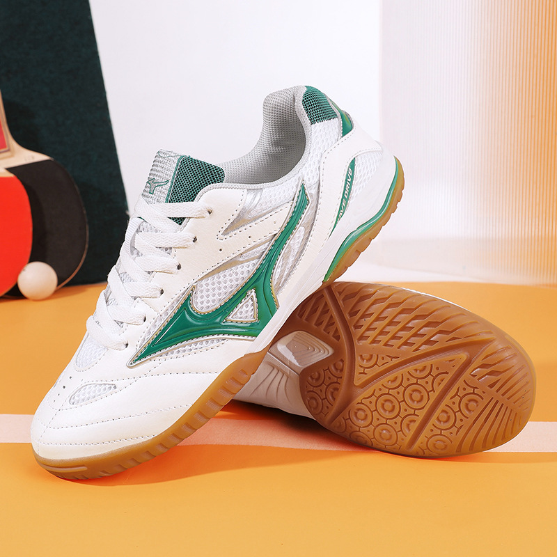 Zapatos de bádminton profesionales para hombres y mujeres, zapatos de entrenamiento de voleibol, tenis de mesa, zapatos de tenis de mesa antideslizantes y desgaste