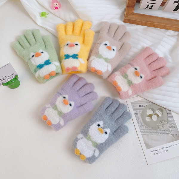 Winter children's keep warm gloves