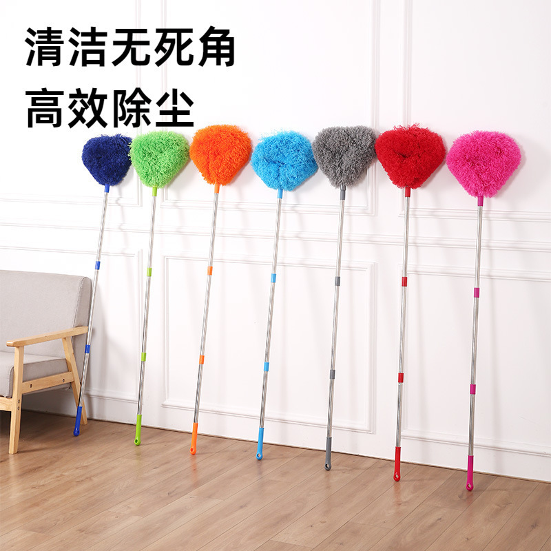 Retractable dust removal brush, fan duster, ceiling cleaning duster, ceiling fan cleaning dust brush, round head dust duster Retractable dust removal brush, fan duster, ceiling cleaning duster, ceiling fan cleaning dust brush, round head dust duster