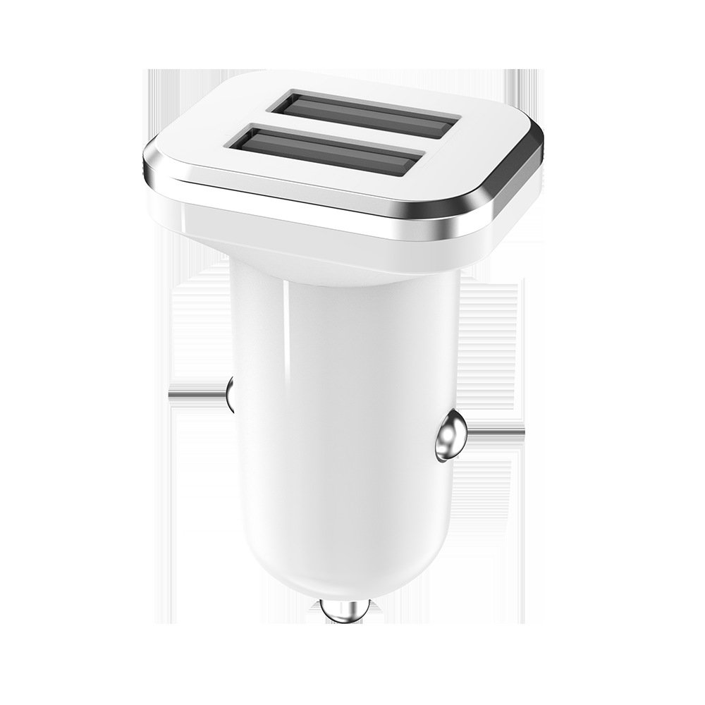 外贸车载充电器双USB3.1A性价比高免费印LOGO手机充电器汽车车充
