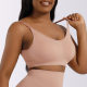 European and American plus size Women's Underwear Seamless Beautiful Back One-piece Developing Girl's Bra No Steel Ring Fitness Sports Underwear
