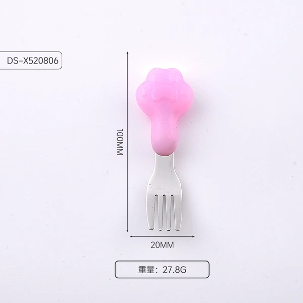 Pink fork