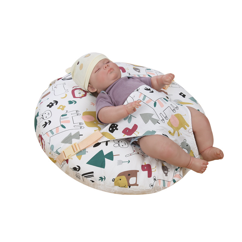almohada de lactancia universal transfronteriza almohadilla de pendiente anti-vomitación de leche recién nacido almohadilla de alimentación acostada portando artefacto de liberación de bebés