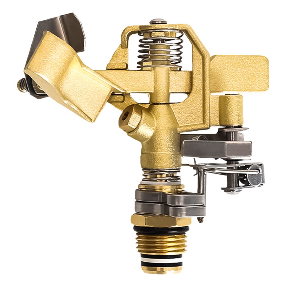 Amazon se especializa en aspersores rotativos de jardín de jardín de jardín de EE. UU. Aspersores de trípode de latón