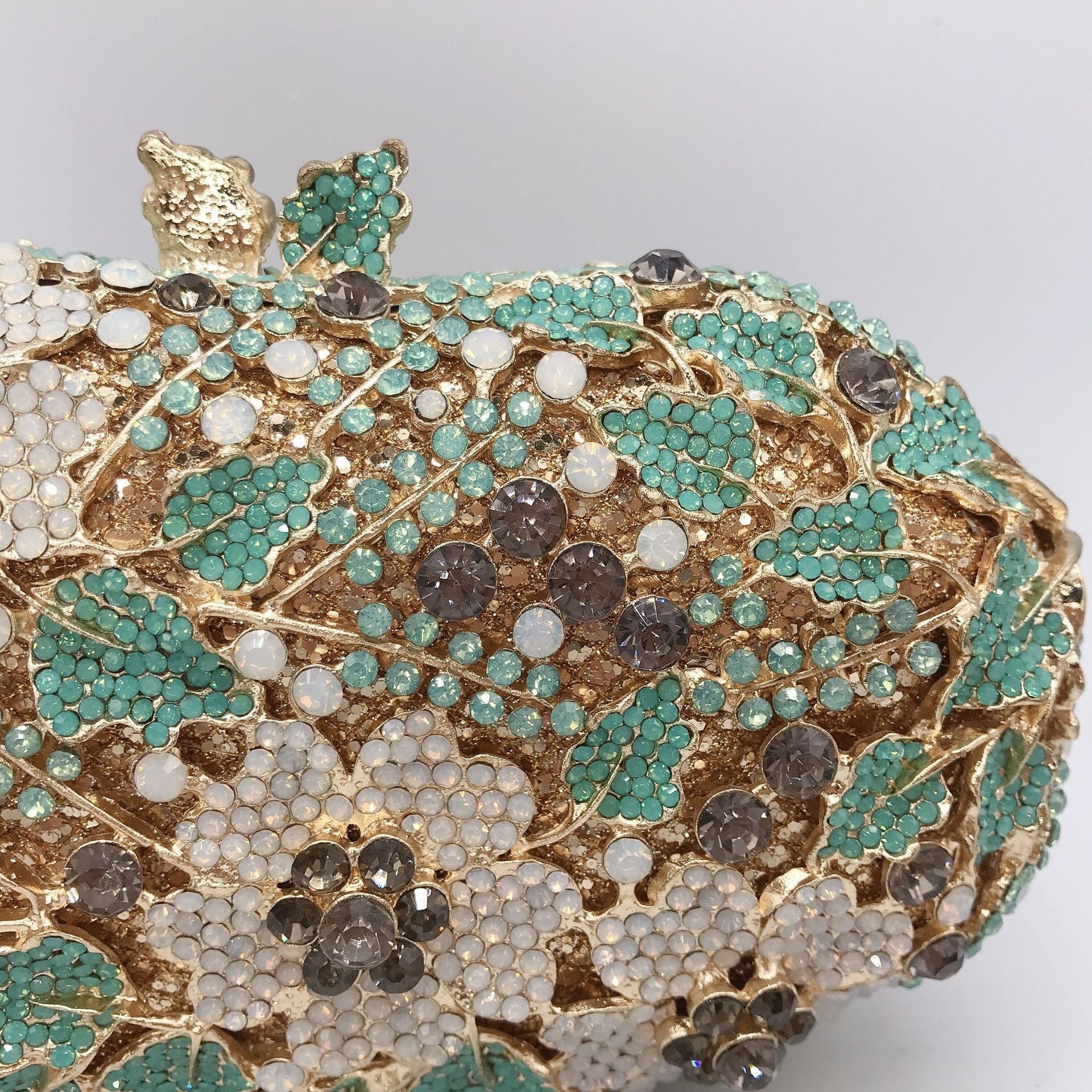 Selección estricta de diamantes de diamante transfronterizos bolsas de vestir de banquete de fiesta de diamantes llenos bolsas de mano de mujer bolsa de embrague