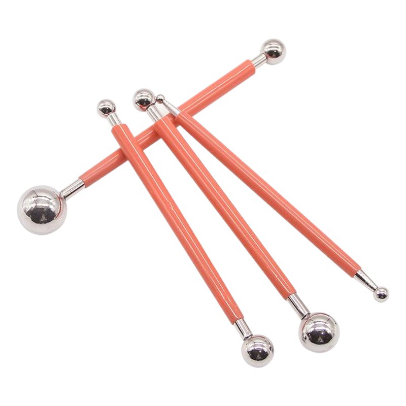 Factory pin steel 8 stainless steel indentation pen pill Stick Baking Tools 4-piece set of household DIY candy cake mold