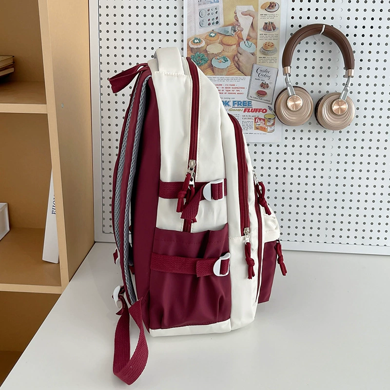 High quality capacious backpack, waterproof shoulder bag, spine protection