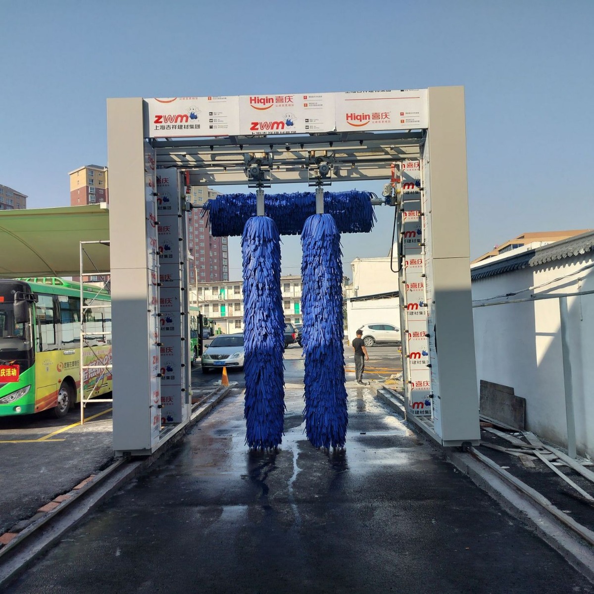 Lavadora del autobús lavadora automática del coche del ordenador grande lavadora automática del autobús