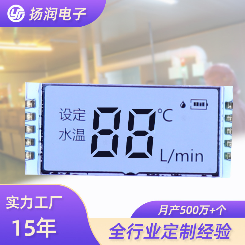 Factory Customized Segment Code Display Lcd Health Pot Can Be Set with Temperature and Power Segment Code Small Display Customization
