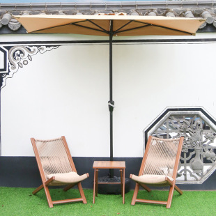 Wall Half Umbrella Outdoor Parasol Courtyard Small Umbrella Outdoor Balcony Garden Umbrella Rectangular Side Umbrella