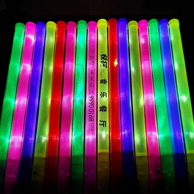 10 palos fluorescentes grandes