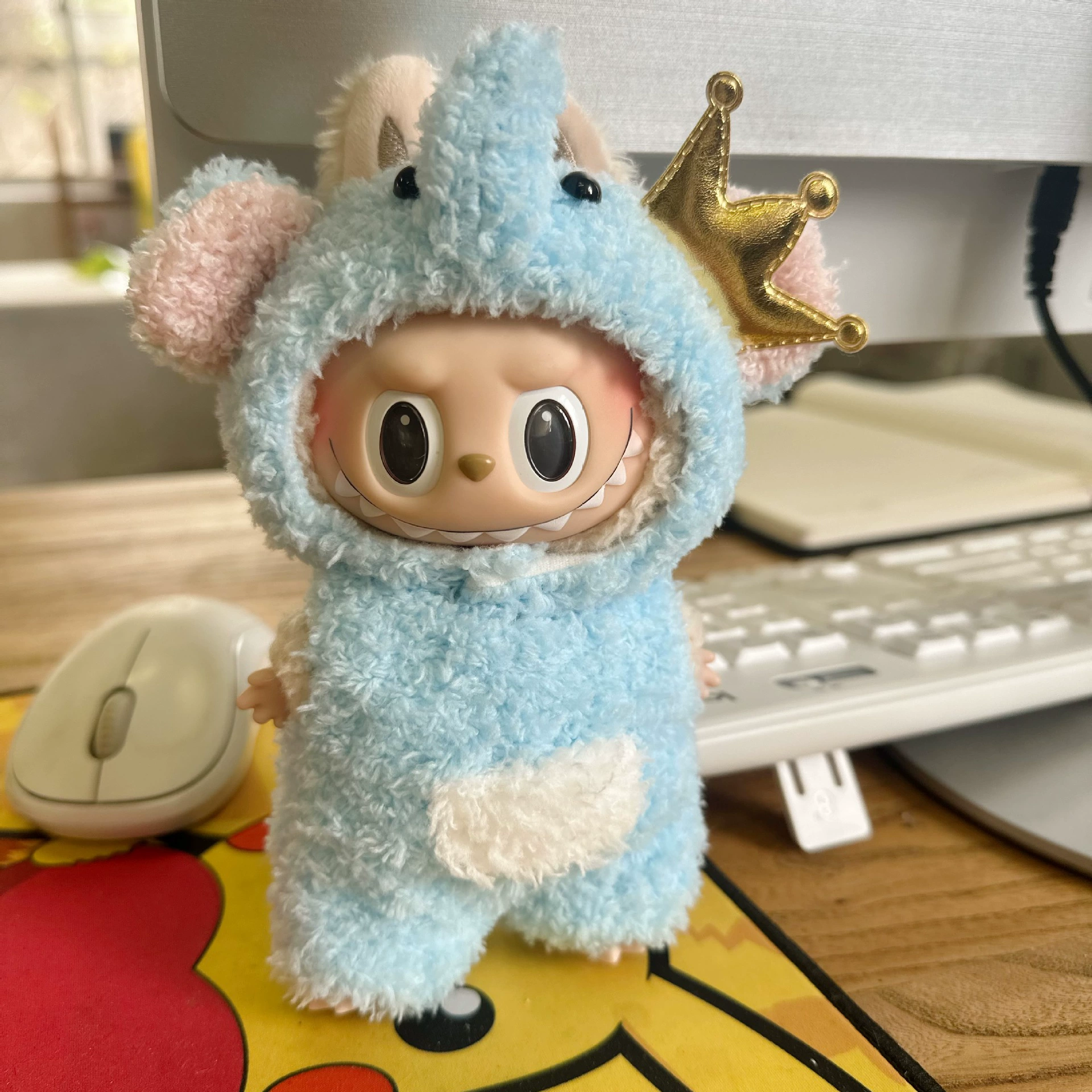 Кепка LABUBU Ключница LABUBU Большие уши игрушечная порода лось набор подвеска пятно