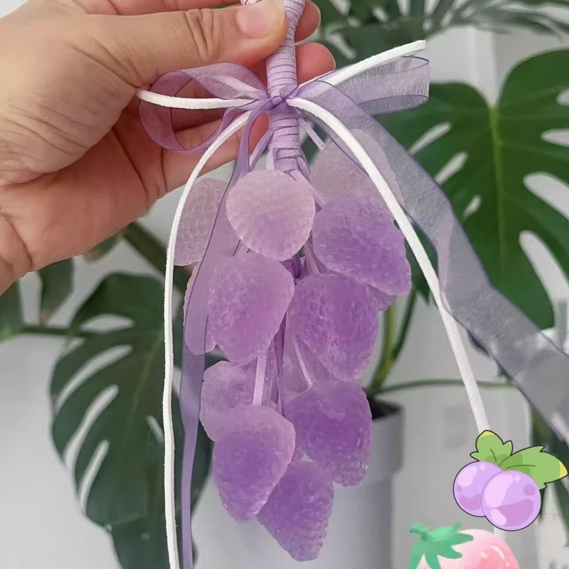 透明水晶葡萄香皂整串纯手工香薰皂家用洗手持久留香青提洗脸皂|undefined