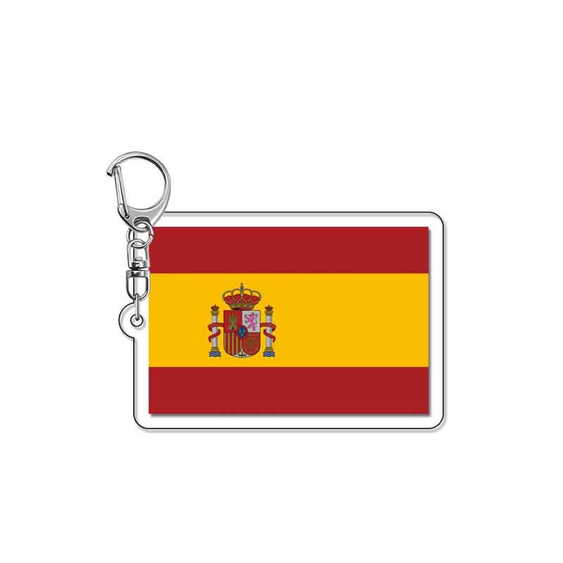 Llavero Conmemorativo de Acrílico de Acrílico Decorativo para Fanáticos del Fútbol y Recuerdos de Viaje
