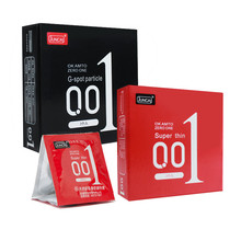 避孕套超薄裸入3只装001安全套玻尿酸酒店宾馆成人情趣计生性用品