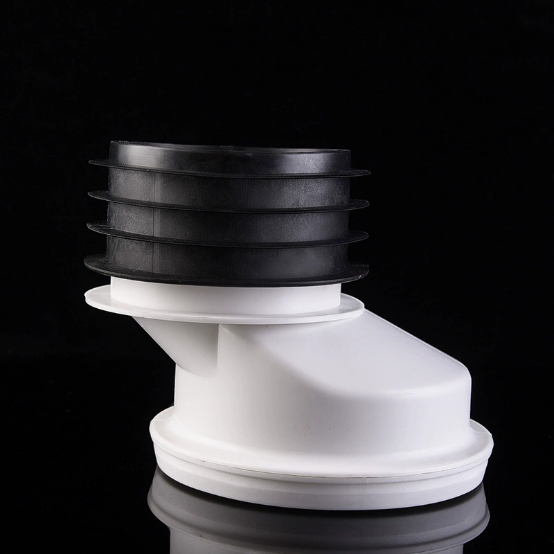 Оптовая продажа: сифон для унитаза HS-A108, полноразмерный, с дренажным отводом 5 см, с резиновым уплотнителем, для унитазных труб