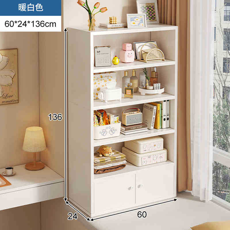 Librería pequeña en el balcón, ventana salediza, estantería, alféizar de la ventana, armario de almacenamiento, armario de almacenamiento, estante dividido de varias capas simple